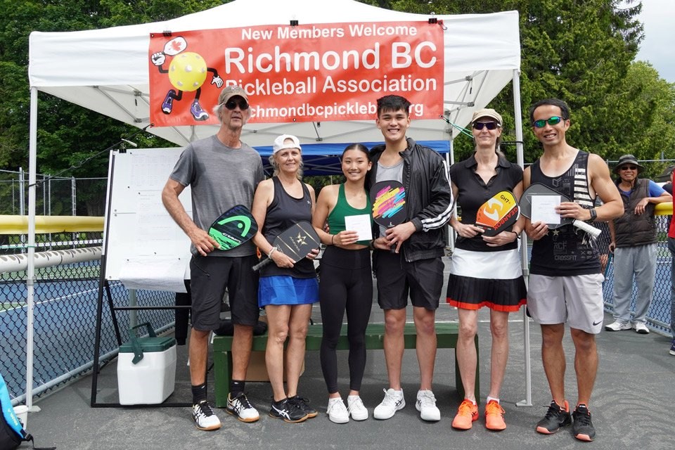 Richmond pickleball players shine in the rain Richmond News