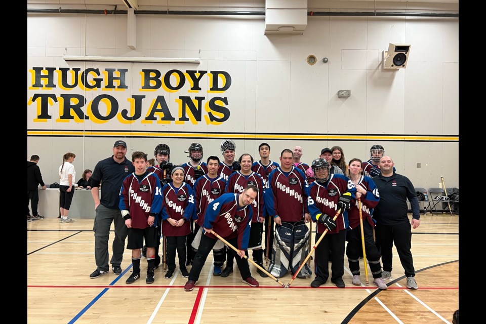 Special Olympics floor hockey qualifier in Richmond Delta Optimist