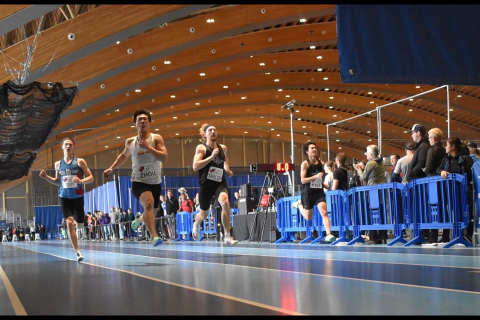 Athletes across B.C. took part in the annual Indoor Harry Jerome Track Classic event on Feb. 3.