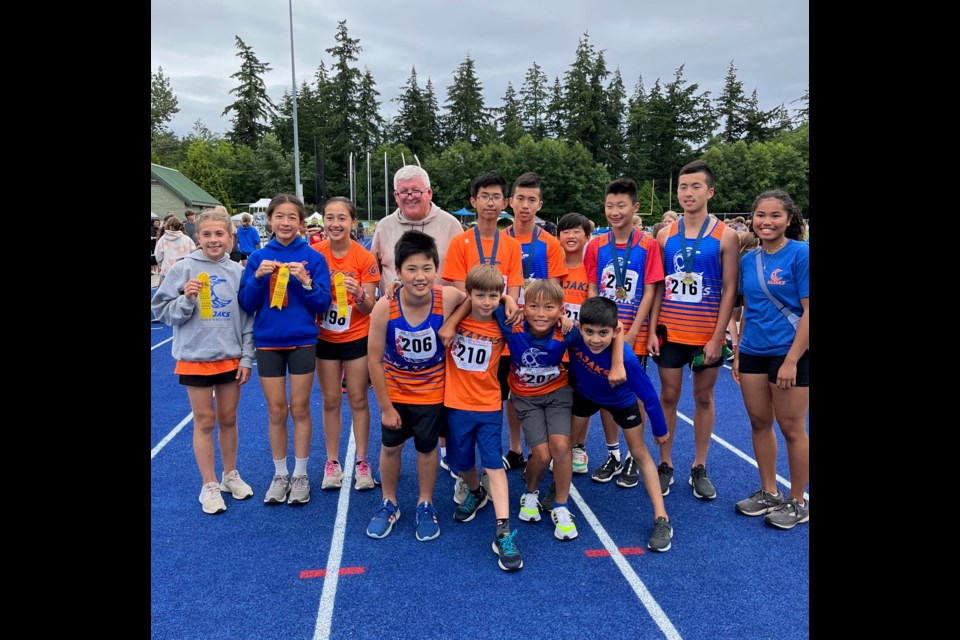 Kajaks junior development athletes placed well at the recent provincials in Surrey