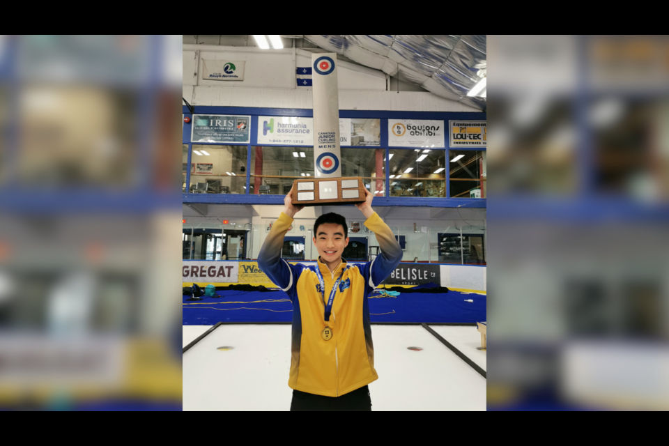 Johnson Tao led Team Alberta 2 to victory in the 2023 New Holland Canadian U-21 Men's Curling Championship.