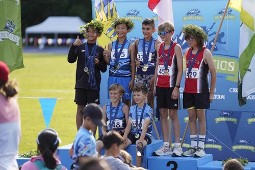 Kajaks athletes competed in the B.C. Junior Development Track and Field Championships.