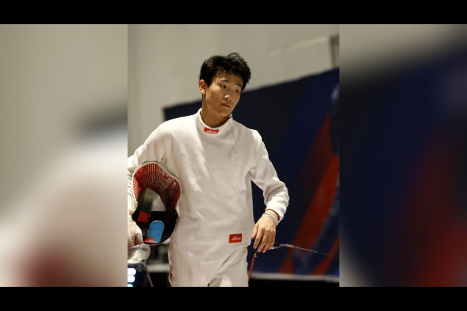 Simon Shan is among 17 Richmond-based Dynamo Fencing Club's athletes selected for Team Canada.