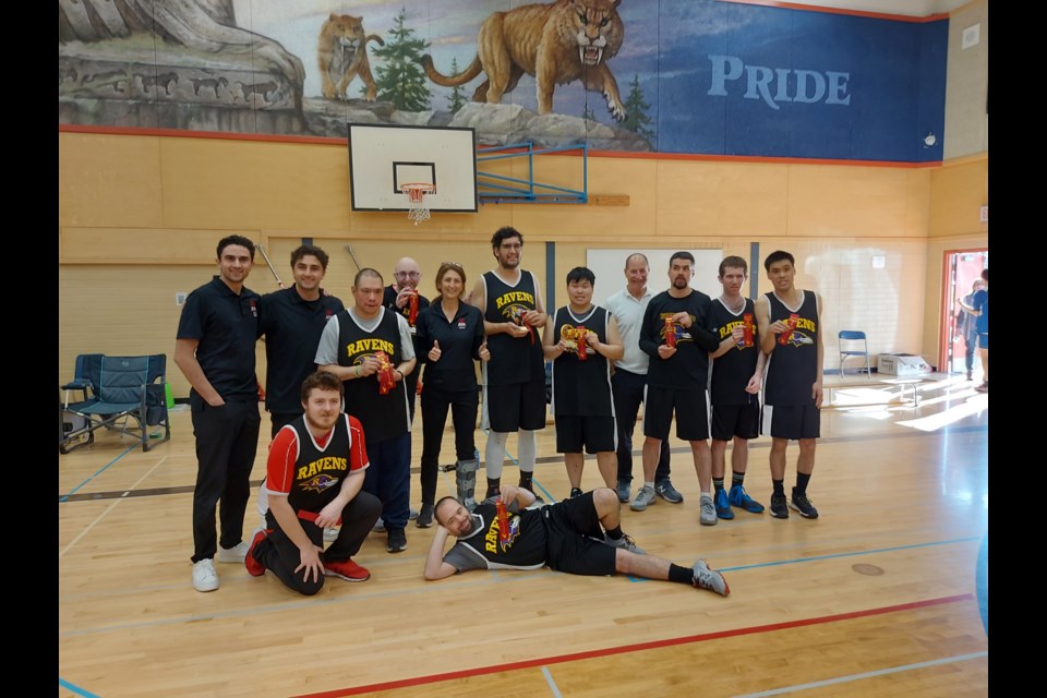 The Richmond Ravens' Division B team came second in Division A.