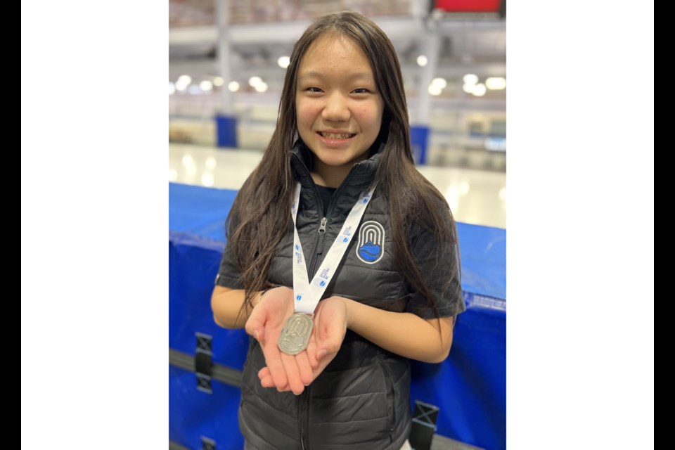 Alivia Lam won silver in the Female Youth Division 