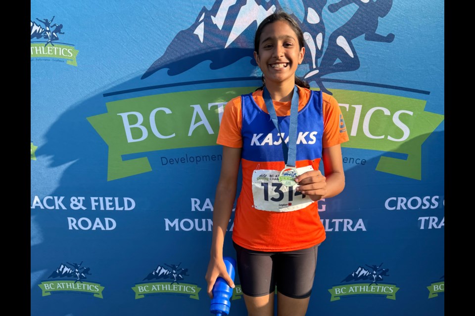 Richmond Kajaks athlete wins BC Junior Development Pentathlon Championships.