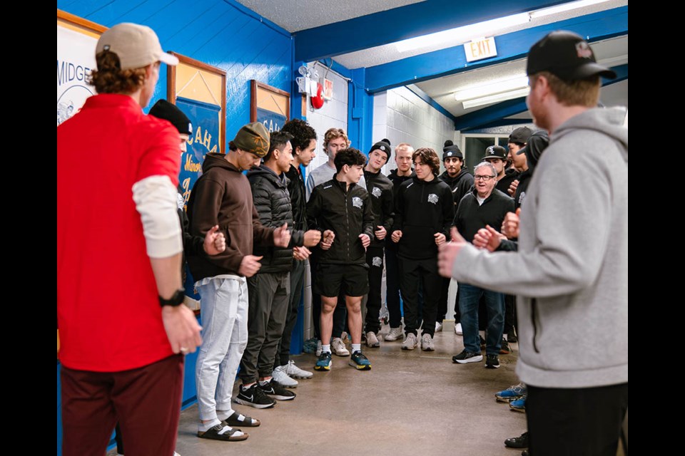 Richmond Sockeyes got some speed walking lessons from Olympian Evan Dunfee.