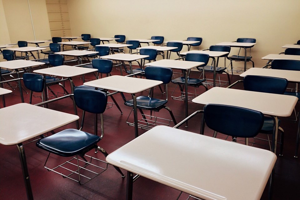 desks in class