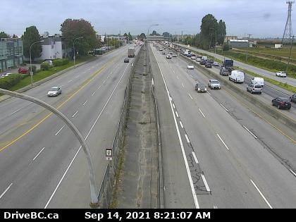 East West Connector traffic Sept. 14, 2021