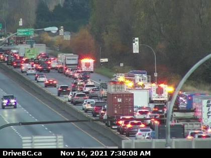Nov 16 traffic Highway 99 northbound