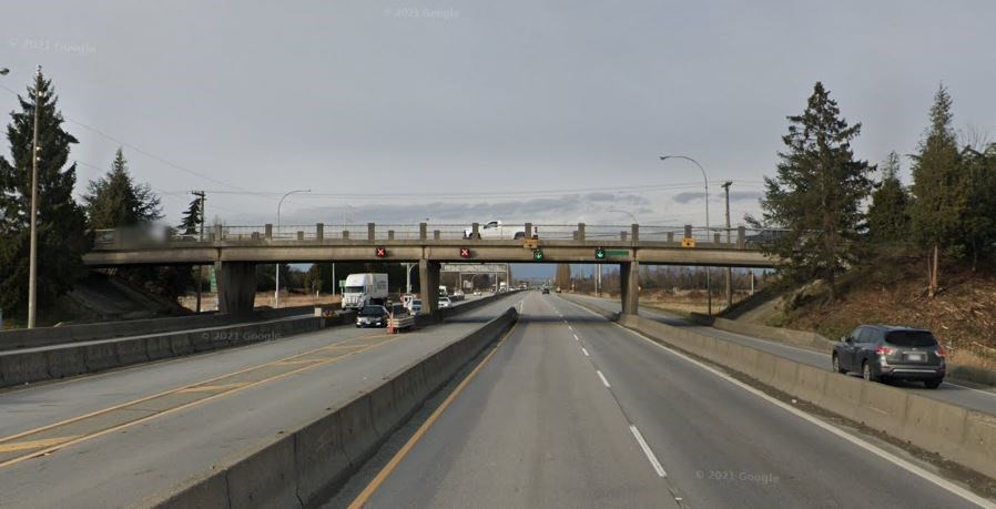 Steveston Highway overpass