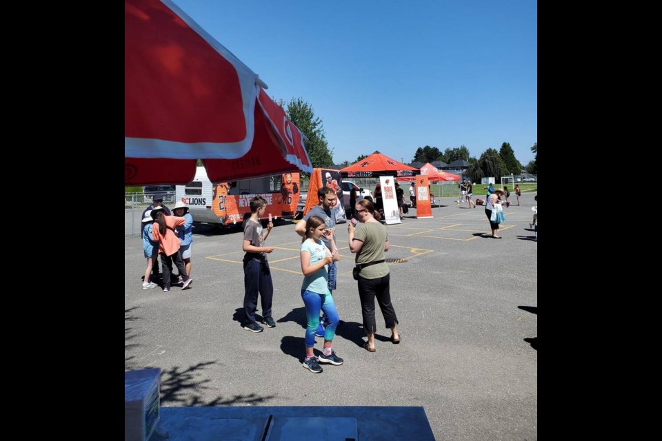 The Steveston Block Party in 2022 saw about 300 visitors. Steveston Sound and Stage photo 
