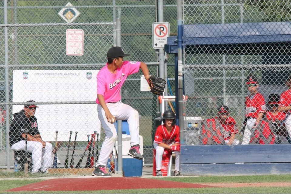 The District 6 Little League Battalion is hosting the Canadian Intermediate Little League Championships at the Palmer Baseball Complex this weekend. Valerie Leung photo 