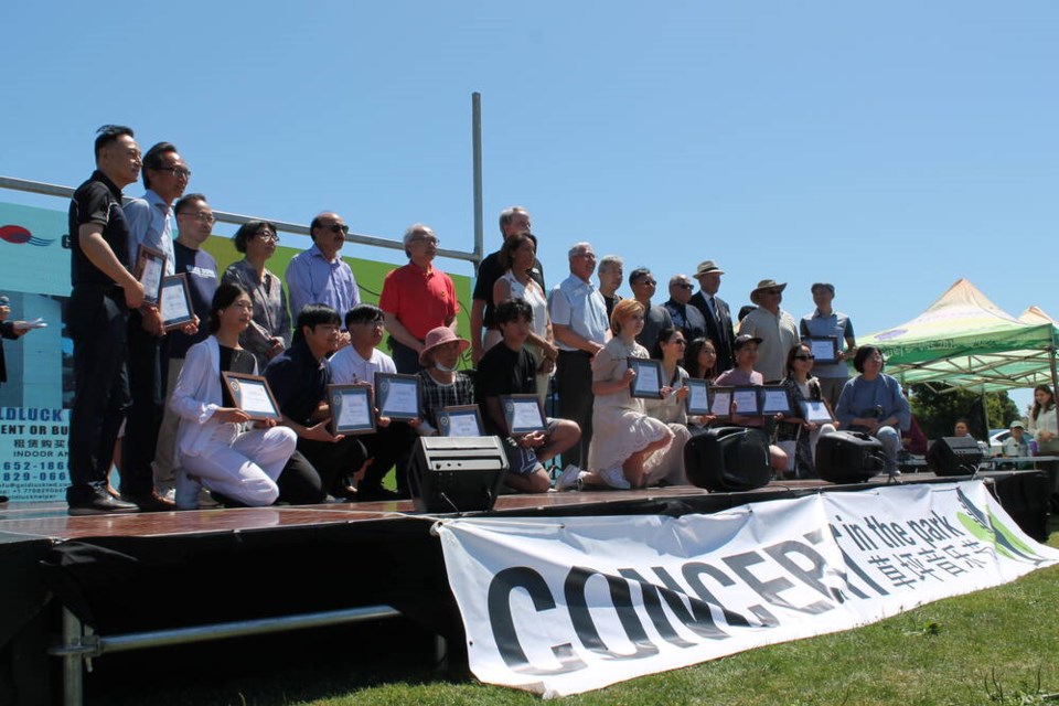 Summer Concerts in the Park event was held at Cambie Community Park this past weekend. Valerie Leung photo 