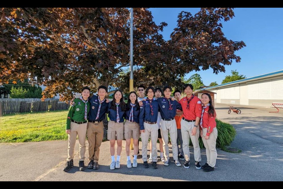 Local scouts are heading to South Korea in August for the World Scout Jamboree. Photo submitted 