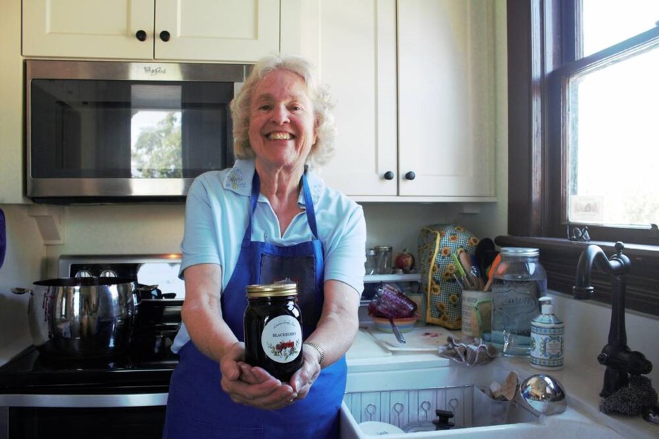 Susan Hayhoe is the resident jam maker at London Heritage Farms. Vikki Hui photo 