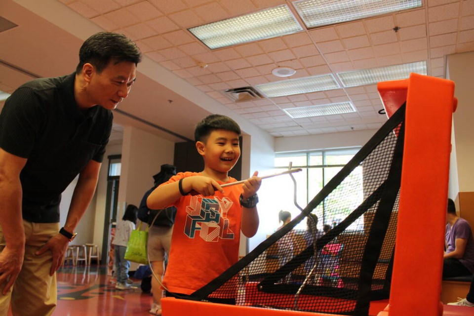 Richmond Public Library saw families and children celebrating literacy at its summer reading club finale event. Valerie Leung photo 