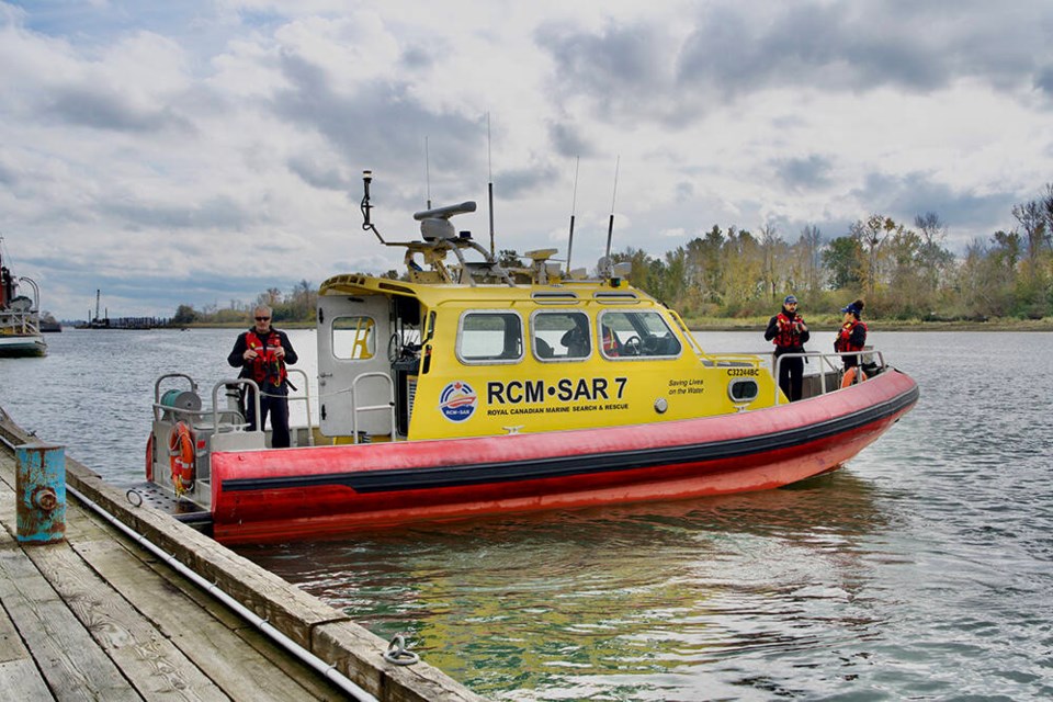 Royal Canadian Search and Rescue Station 10, fully operated by volunteers, runs out of Steveston Harbour.  Grant McMillan photo