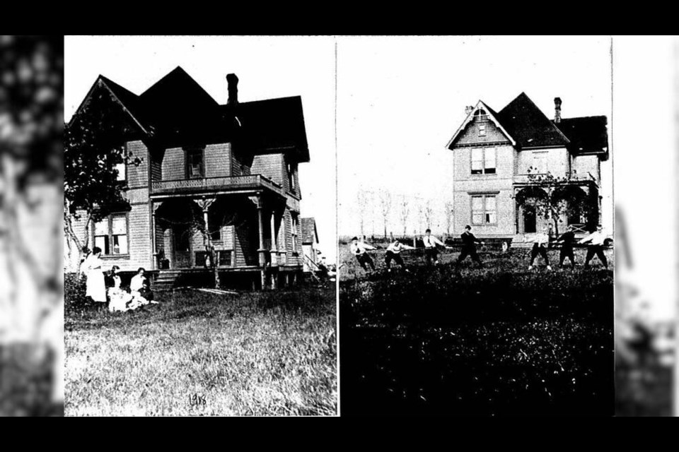 Photos of Sir Edward Walter’s House donated by Arnold Jones to the City of Richmond Archives. City of Richmond Archives photo 