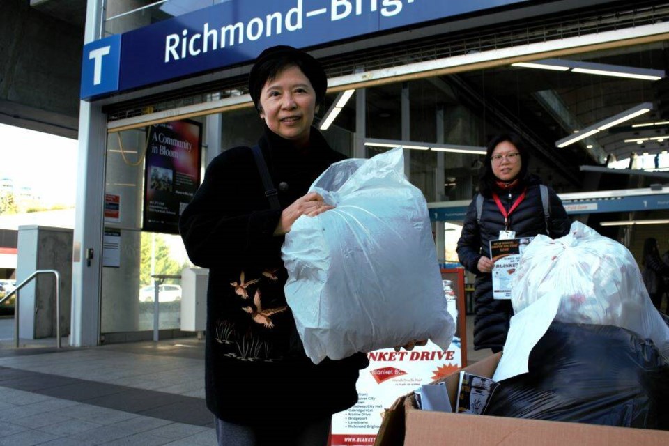 The organizer of one of the largest blanket drives in North America wants the community to know their donations are important for saving lives this winter. Vikki Hui photo 