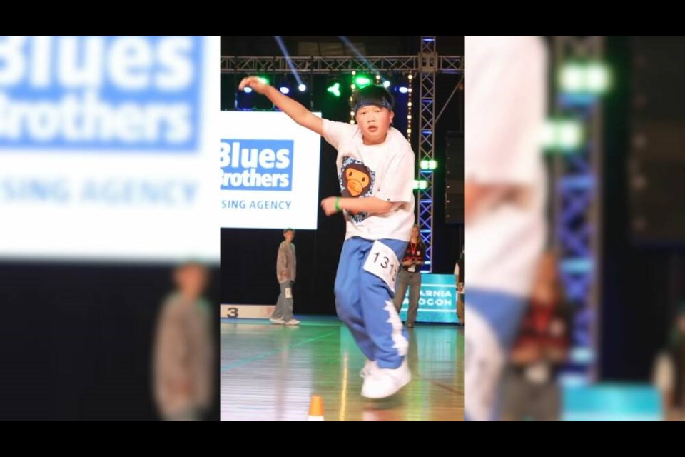 Drako Cheng, 11, was crowned the world champion for hip hop and popping solo boys children categories at the recent IDO World Hip Hop Championship held in Poland. Idoworlddance  Instagram video screenshot