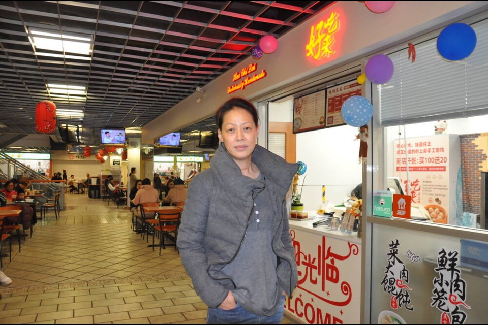 Tina Tan opened her Shanghai restaurant Hao Chi Lai at Admiralty Centre food court in July. Four months later, a similar restaurant opened in the same food court by her former employee. Daisy Xiong photo 