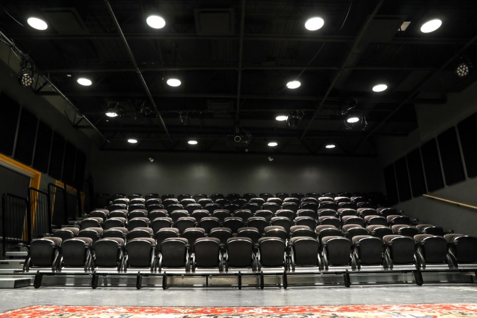 The theatre at artsPlace will sit empty for at least the next two weeks as all shows and performances were cancelled in light of the novel coronavirus on Thursday (March 12). EVAN BUHLER RMO PHOTO⁠