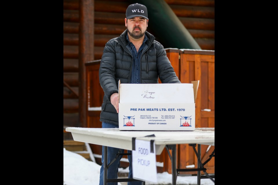 Sage Bistro and Wine Lounge owner Todd Kunst offers grocery ordering and prepared meals for pickup after having to close his restaurant in March due to the COVID-19 pandemic. EVAN BUHLER RMO PHOTO 