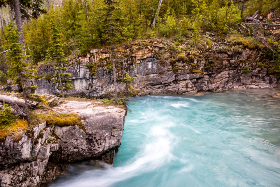 Marble Canyon, in Kootenay National Park was the scene of a drowning and river rescue on Sunday (Aug 16.) EVAN BUHLER RMO PHOTO