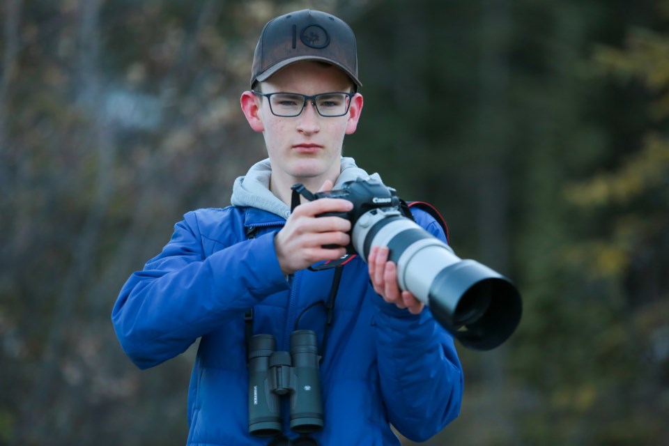 Ethan Denton is gearing up for the 2020 Banff-Canmore Christmas Bird Count on Tuesday (Dec. 1). EVAN BUHLER RMO PHOTO