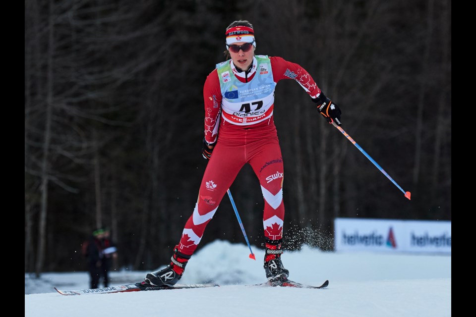 Canada's Maya MacIsaac-Jones. Felgenhauer/NordicFocus PHOTO