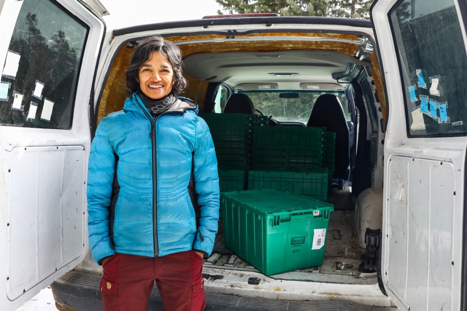 Avni Soma, president of the Bow Valley Food Alliance was selected to be a part of a federal food security council. EVAN BUHLER RMO PHOTO