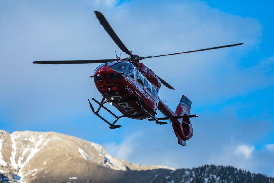 A STARS air ambulance.

RMO FILE PHOTO