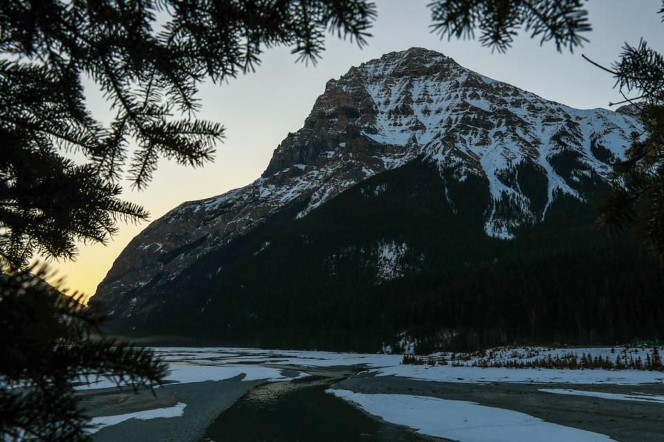 Mount Stephen in Yoho National Park on Friday (April 16). EVAN BUHLER RMO PHOTO