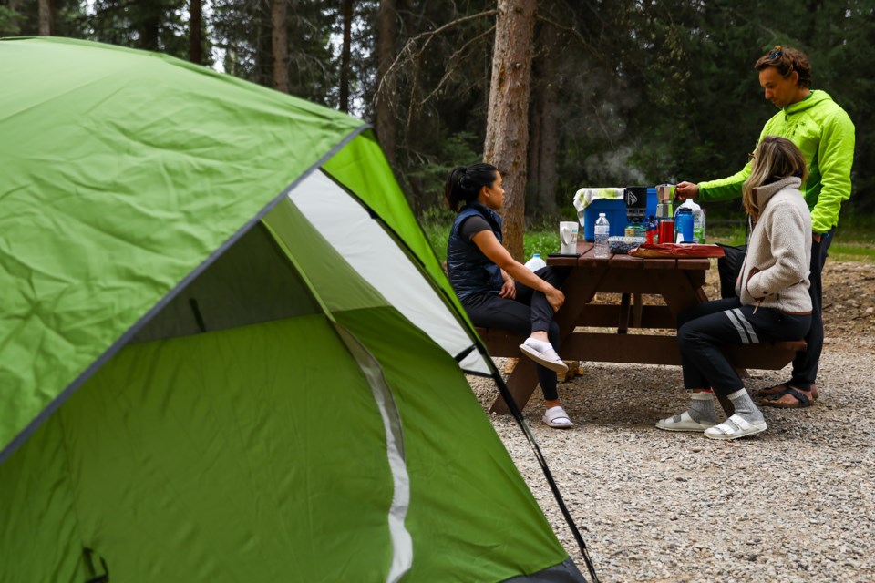 Alberta Parks camping reservations open Feb. 18. 

RMO FILE PHOTO.