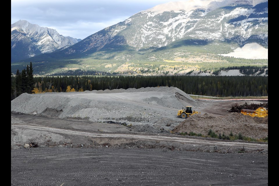 Three Sisters Mountain Village The Gateway commercial and residential project near Three Sisters Parkway and the Trans-Canada Highway. GREG COLGAN RMO PHOTO