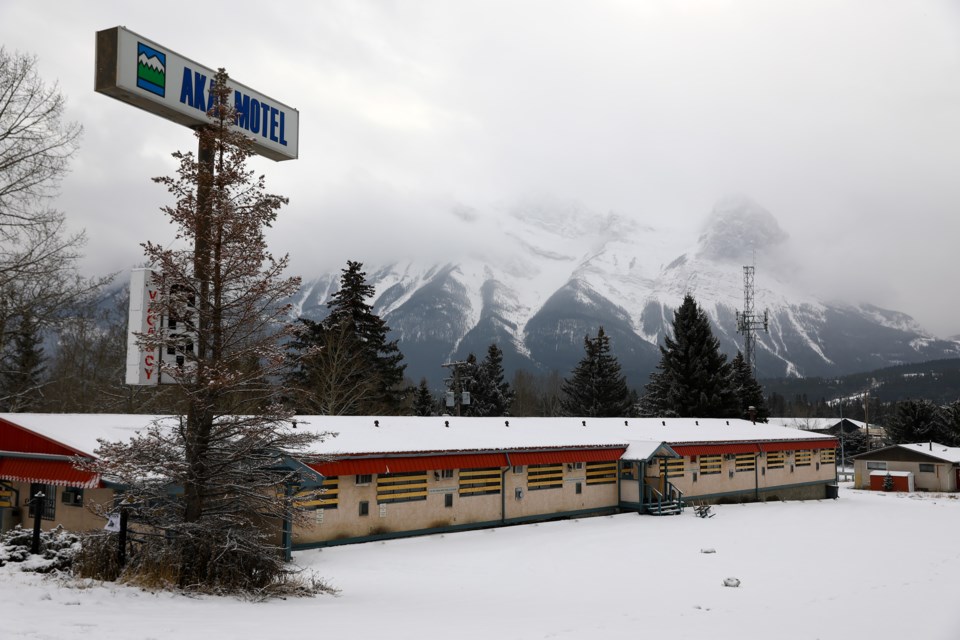 1717 Mountain Ave is a future site for visitor accommodation in Canmore. EVAN BUHLER RMO PHOTO
