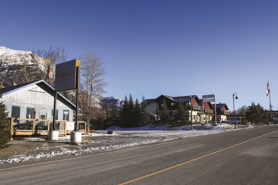 The rezoning of an area in Dead Man’s Flats to pave the way for a 105-unit mixed-use building was approved by MD of Bighorn council after little was heard from the public in support or opposition. EVAN BUHLER RMO PHOTO