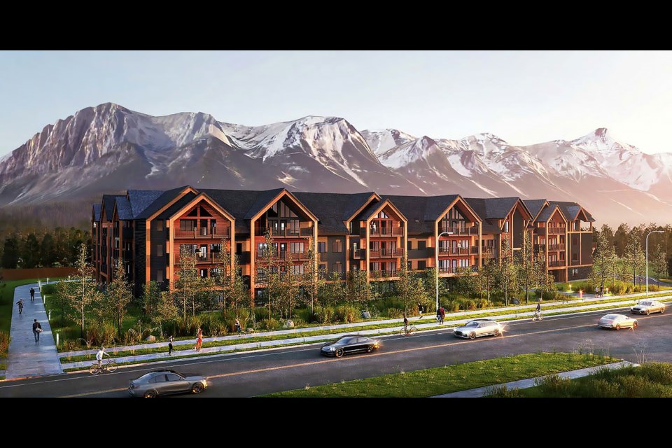 Bow Valley Trail will have a 101-unit visitor accommodation after its approval by the Town's planning commission. The building, which will be built at 1730 Bow Valley Trail, will sit on existing vacant land in the Bow Valley Trail general commercial district that's designed to be the core of visitor accommodation in the community.

SUBMITTED PHOTO