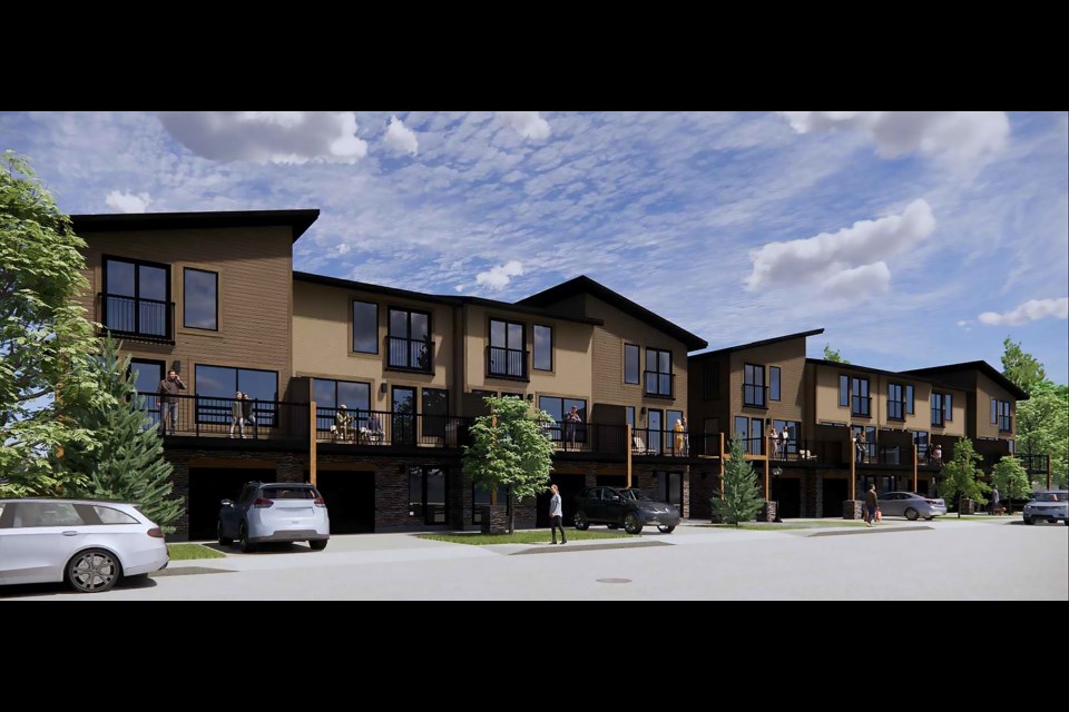 The Canmore Planning Commission approved 19 units – including six of the first common amenity units in the community – and it will replace the existing three homes on the site.

CONTRIBUTED PHOTO