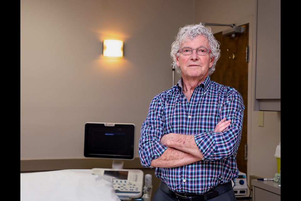 Dr. Rick Balharry poses at Canmore MediSpa in Canmore on  Tuesday, April 5, 2022.

JUNGMIN HAM RMO PHOTO