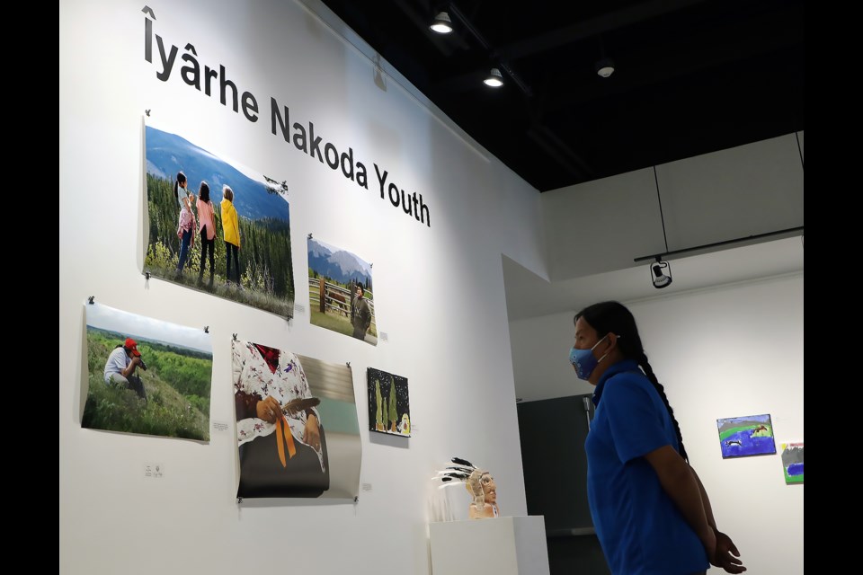 Travis Rider, the Indigenous liaison for artsPlace, looks at the Îyârhe Nakoda Youth Exhibition brought together Stoney Nakoda youth and elders to learn the important stories of MÃ®nÃ® ThnÃ®, Treaty 7 land and its place on Turtle Island.

GREG COLGAN RMO PHOTO