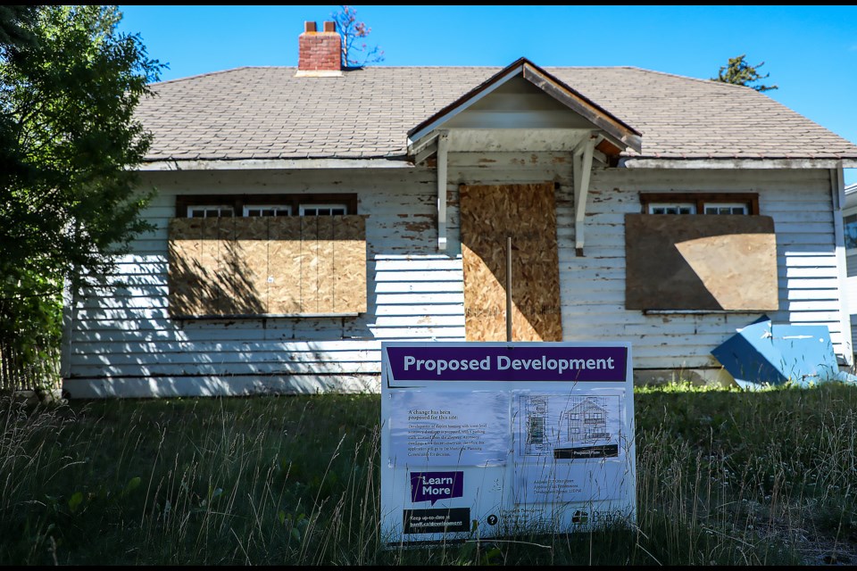 217 Otter St. in Banff on Sunday (Aug.14). JUNGMIN HAM RMO PHOTO