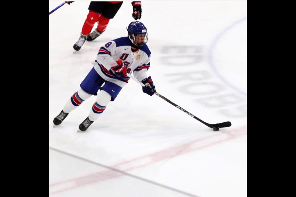 Finn McLaughlin won silver with Team USA at the Five Nations Cup. Submitted Photo.