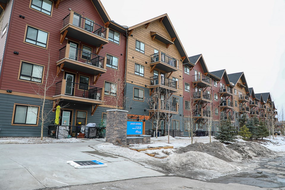 Peak Estates at 1451 Palliser in Canmore on Tuesday (Feb. 7). JUNGMIN HAM RMO PHOTO