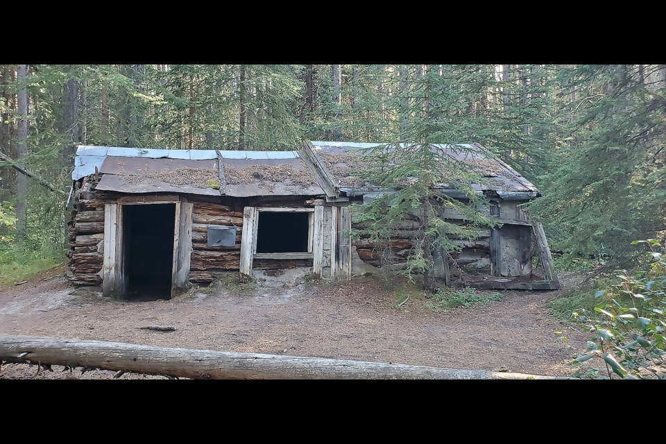 Billy Carver's hermit cabin in Banff National Park. 
RMO FILE PHOTO