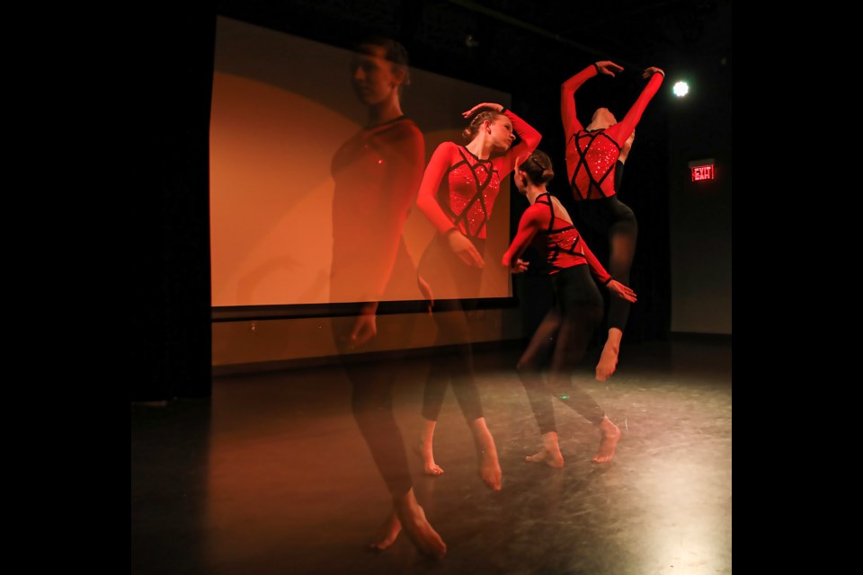Canmore Dance Corps performer Nya White performs at the 2023 Canmore Dance Corps year-end performances competitive showcase at artsPlace in Canmore on Friday (May 19). JUNGMIN HAM RMO PHOTO 