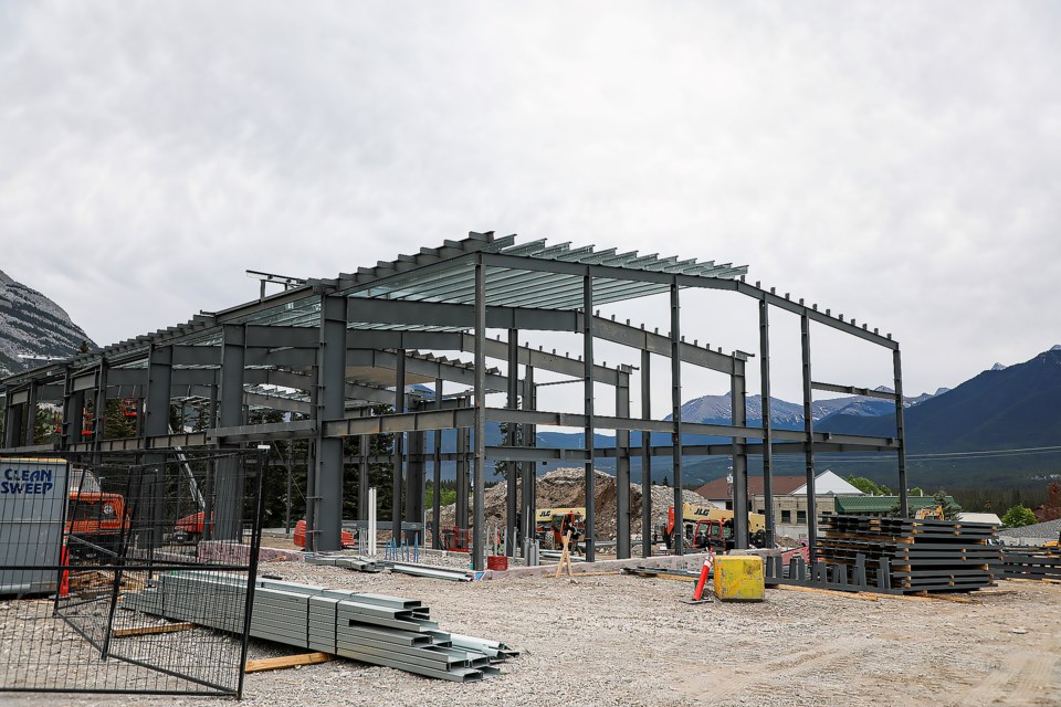 The construction site at 100 Alpine Meadows on Wednesday (May 24).JUNGMIN HAM RMO PHOTO