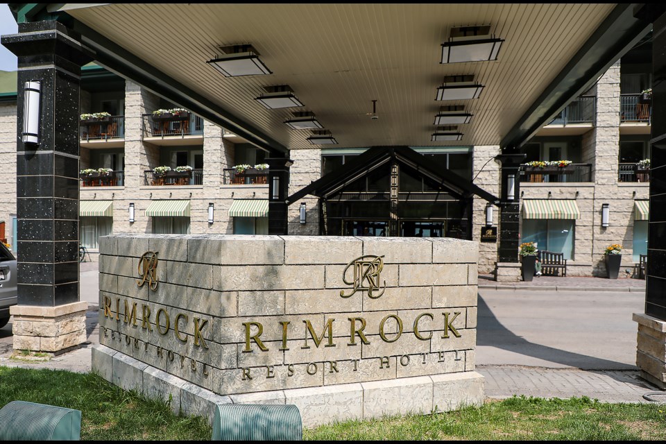 Banff's Rimrock Resort Hotel on Thursday (June15). JUNGMIN HAM RMO PHOTO