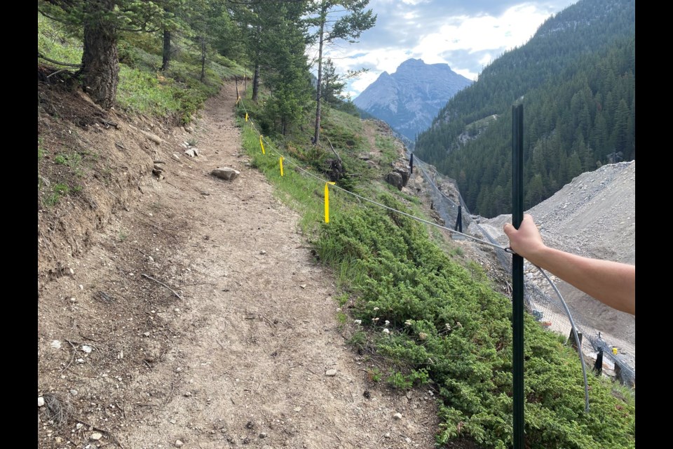 Mount Lady Macdonald trail reopened to the public Friday (June 30). The closure was lifted by Alberta Parks after being in place for nearly three years due to dam construction activities near the trailhead along Cougar Creek.

ALBERTA PARKS SUPPLIED PHOTO
